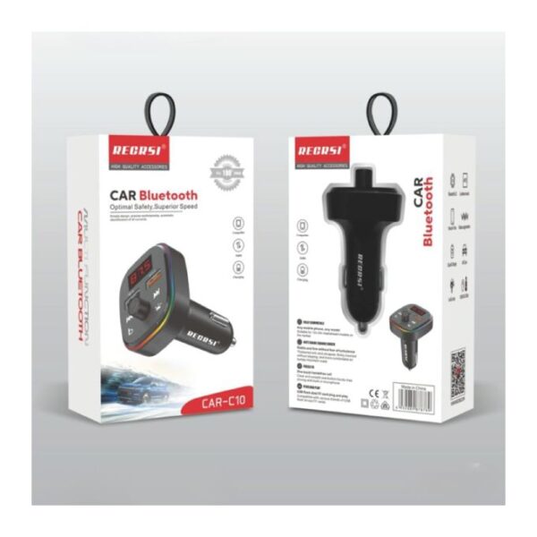 Regrsi CAR-30 Transmetteur FM Bluetooth